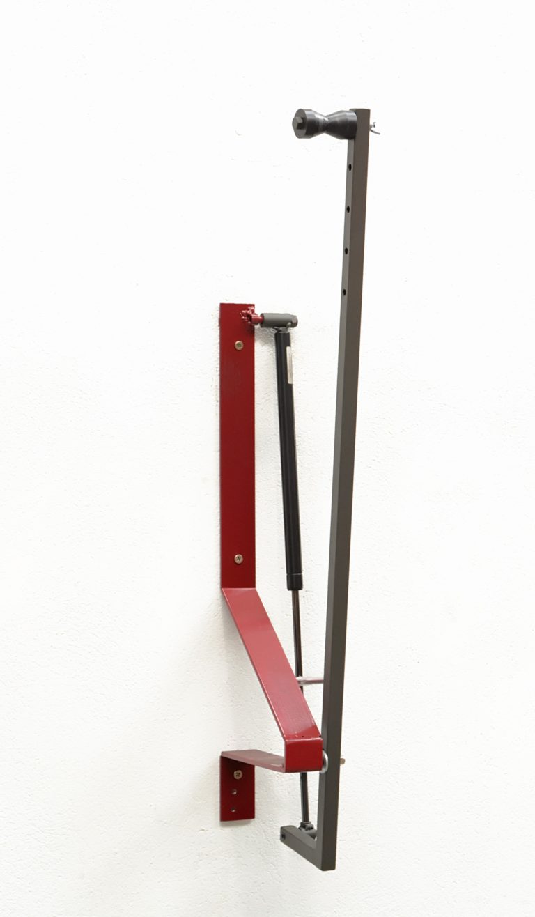 Aparcabicis vertical de pared