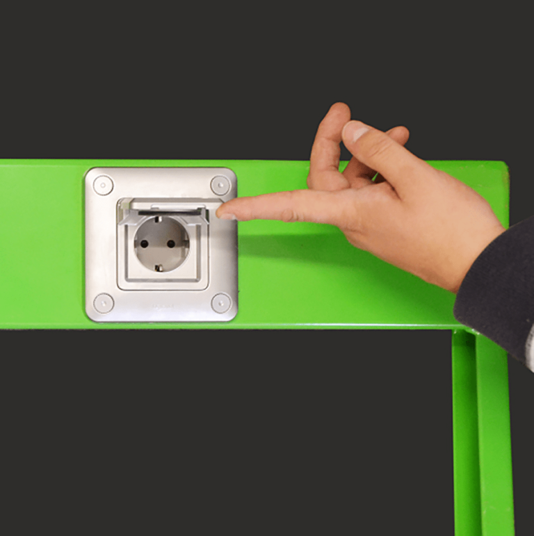 sistema de carga de bicicletas eléctricas