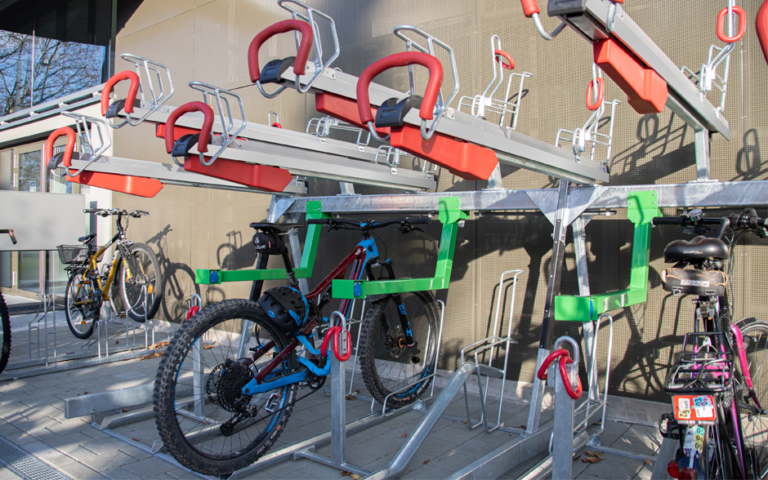 sistema de carga de bicicletas eléctricas