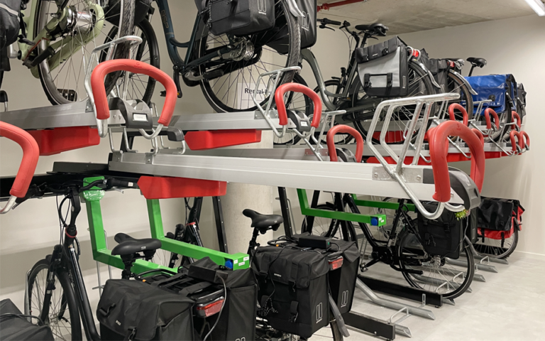 sistema de carga de bicicletas eléctricas