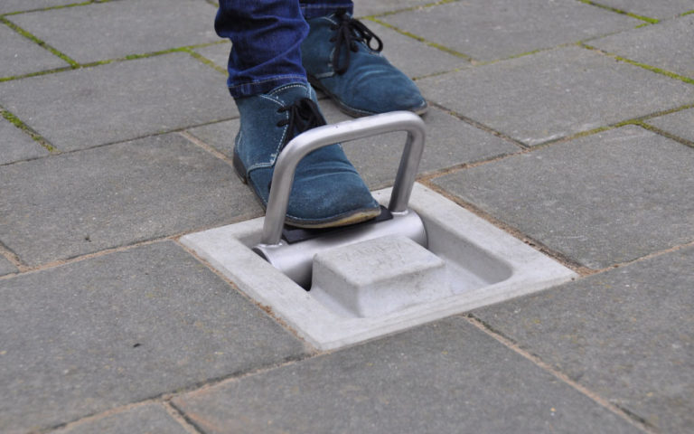 anclaje de seguridad de suelo