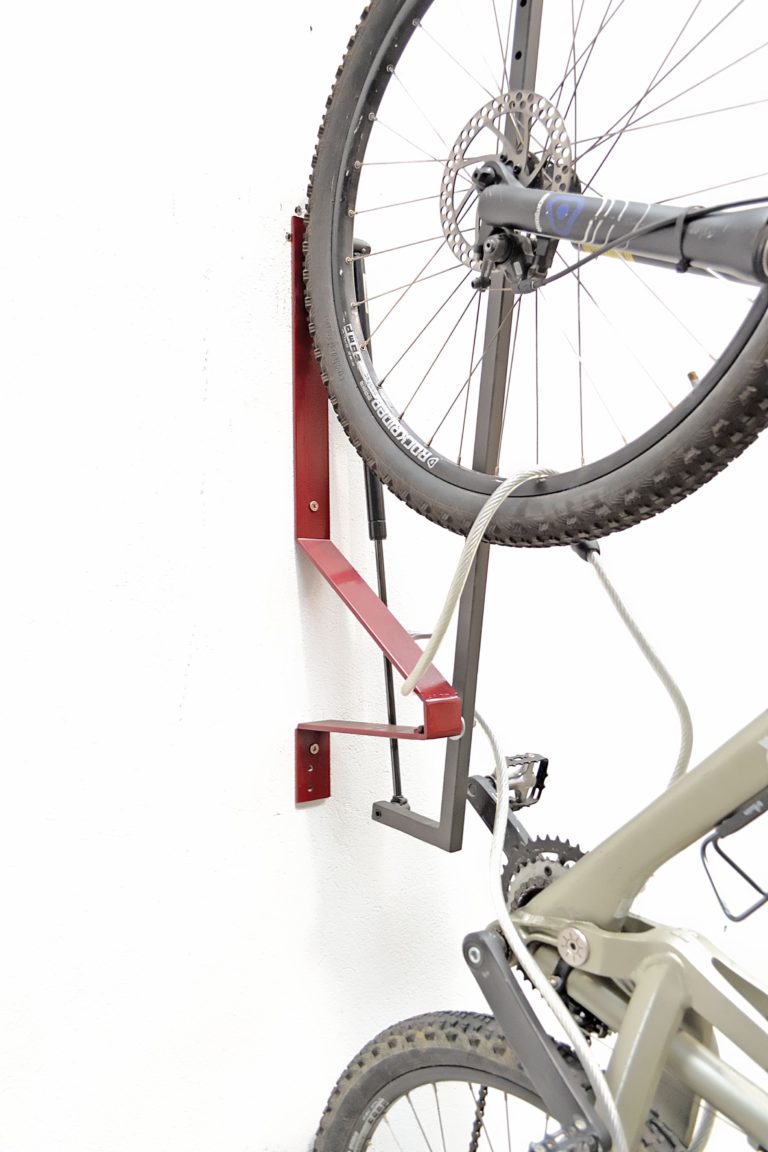 Aparcabicis vertical