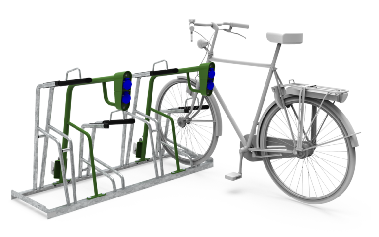 sistema de carga de bicicletas eléctricas