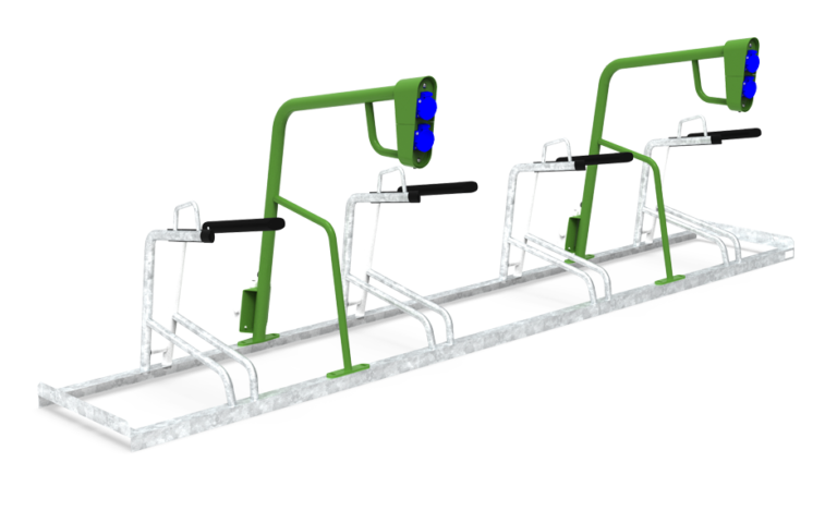 sistema de carga de bicicletas eléctricas