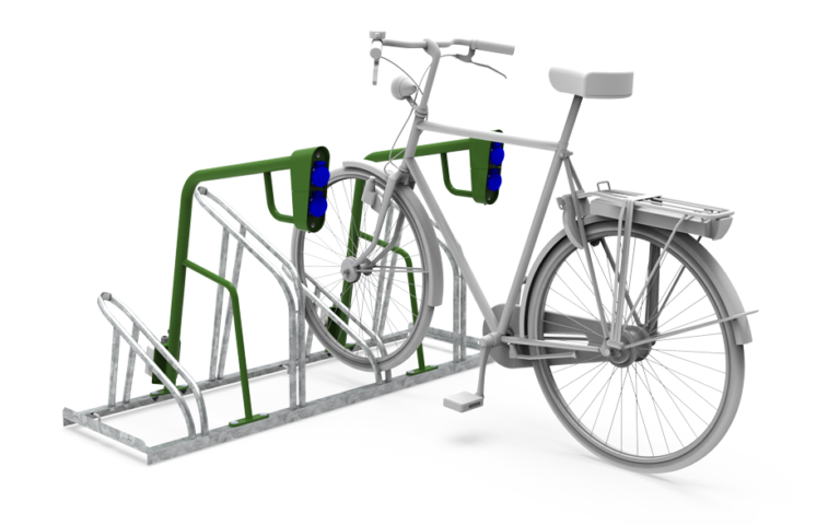 sistema de carga de bicicletas eléctricas
