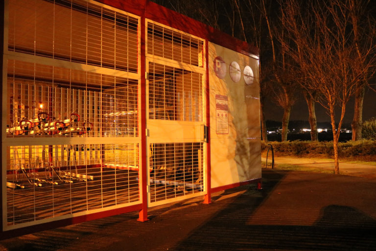 Parking de bicicletas seguro